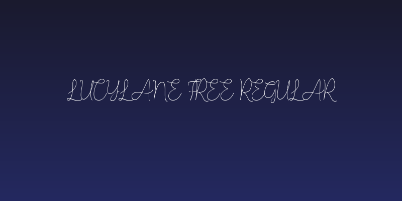 Lucylane Free Regular Social Header