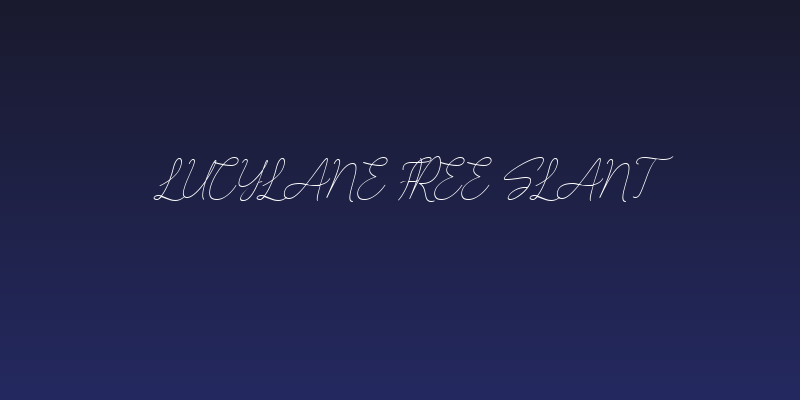 Lucylane Free Slant Social Header