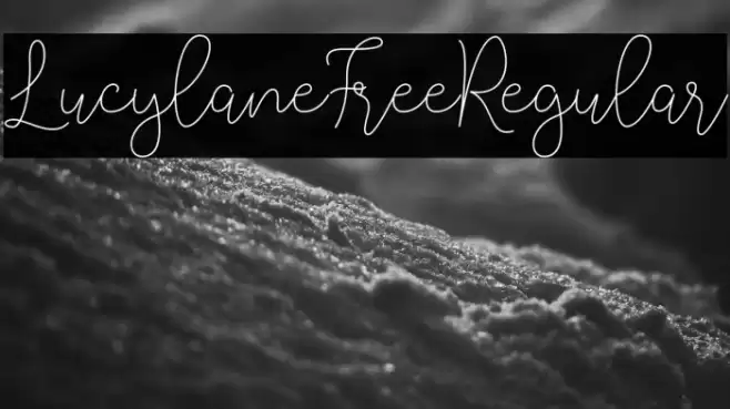 LucylaneFree-Regular Font examples