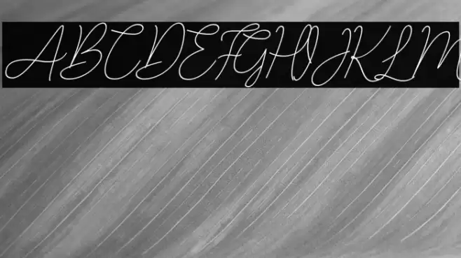 LucylaneFree-Slant Font examples