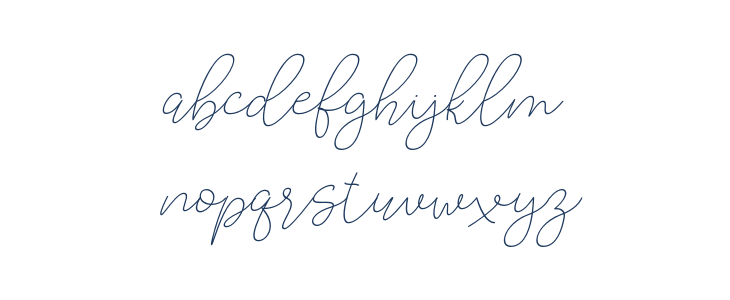 LucylaneFree-Slant Lowercase