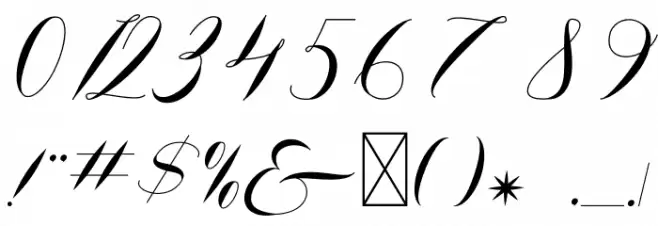 Lucylove Font OTHER CHARS