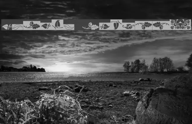 Ludlow Dingbats Font examples