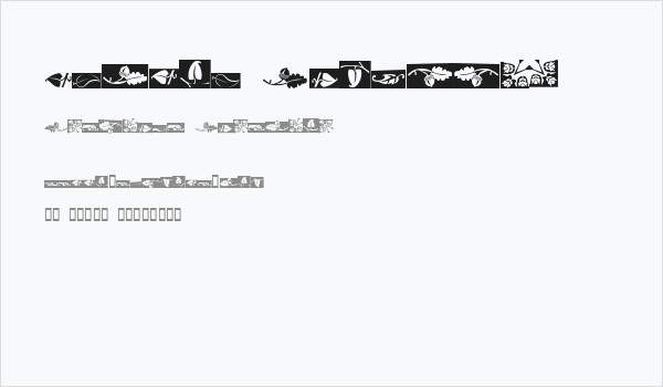 Ludlow Dingbats Business Card