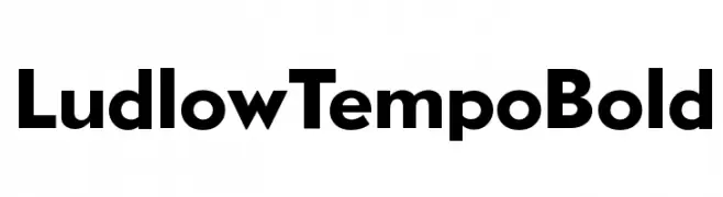 LudlowTempoBold  Fuentes Gratis Descargar