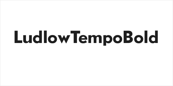 LudlowTempoBold Logo