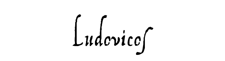 Ludovicos  Frei Schriftart Herunterladen