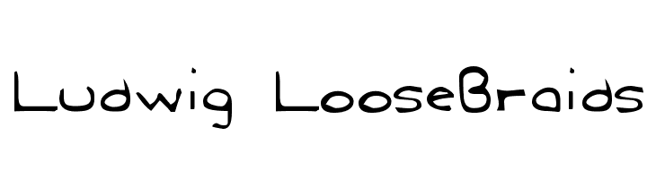 Ludwig LooseBraids  font caratteri gratis