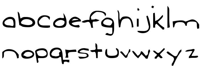 Ludwig LooseBraids Font LOWERCASE