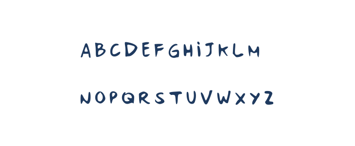 Lufftea Candy Regular Uppercase