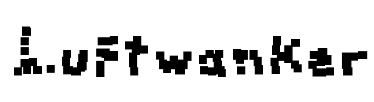 Luftwanker  Free Fonts Download
