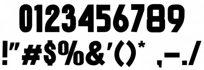 Lugate Font OTHER CHARS