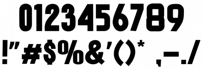 Lugate Font OTHER CHARS