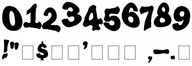 LuggerBug Font OTHER CHARS