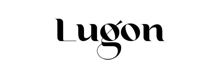 Lugon  フリーフォントのダウンロード