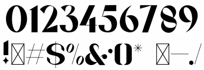 Lugon Font OTHER CHARS