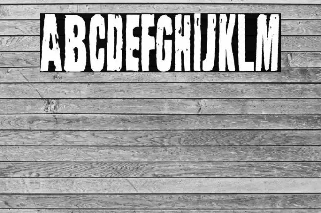 Lugosi Font examples