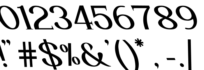 Luimp Bold Oblique Font OTHER CHARS