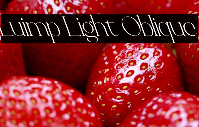 Luimp Light Oblique Example 2