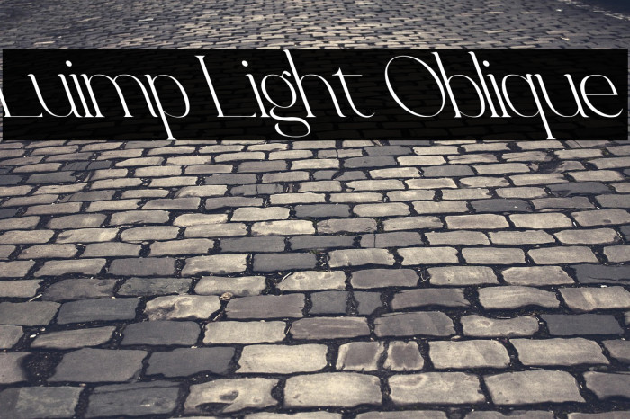 Luimp Light Oblique Example 3