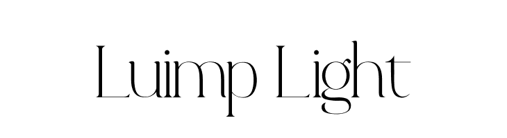 Luimp Light  Descarca Fonturi Gratis