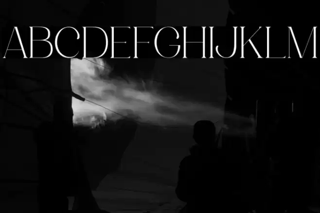 Luimp Light Font examples