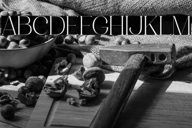 Luimp Light Font examples