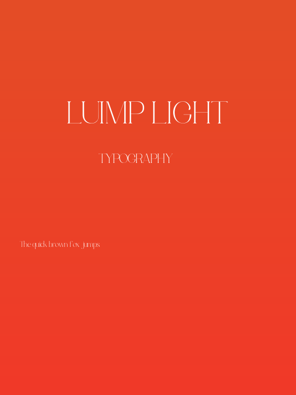 Luimp Light Poster