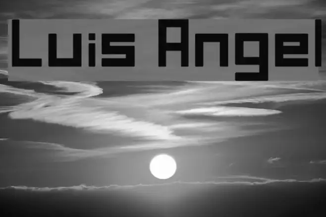 Luis Angel Example 1