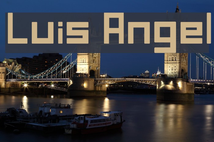 Luis Angel Font examples