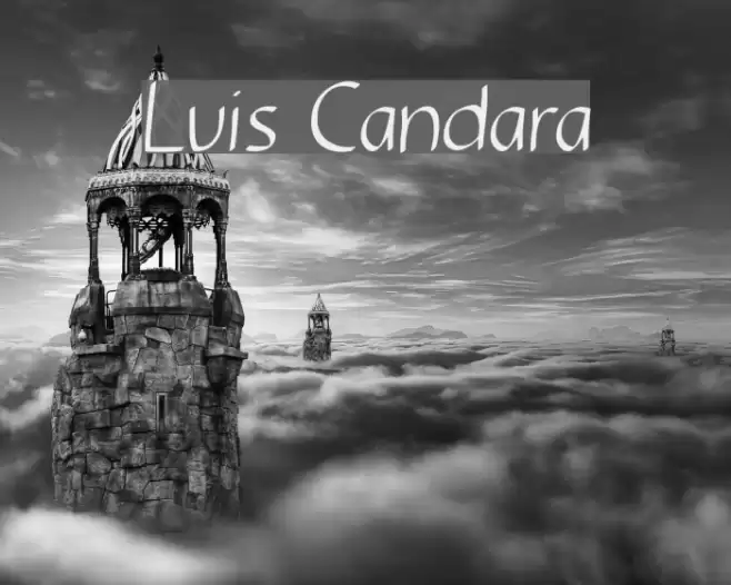 Luis Candara Font examples