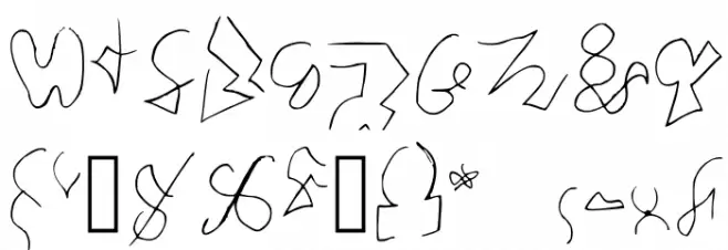 Luis Ornamental Regular Шрифта ДРУГИЕ символов