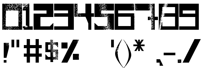 Luis Smart TX Font OTHER CHARS