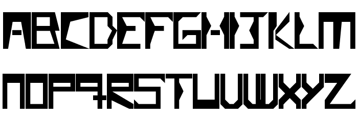 Luis Smat TX Normal Bold Font LOWERCASE