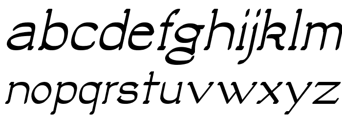 Luisa Bold Italic Font LOWERCASE