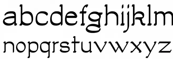 Luisa Bold フォント 小文字