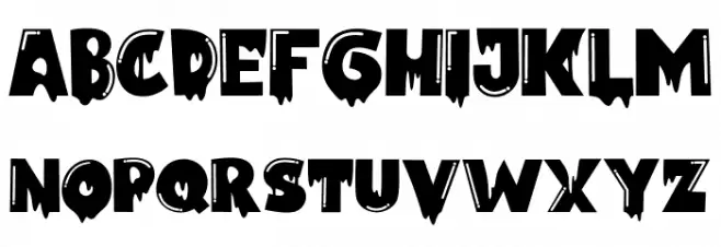 Lukalama Regular Font Litere mari