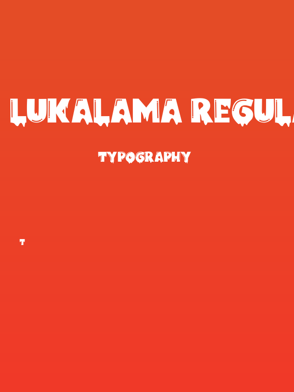 Lukalama Regular Poster