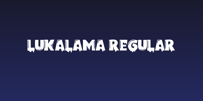 Lukalama Regular Social Header