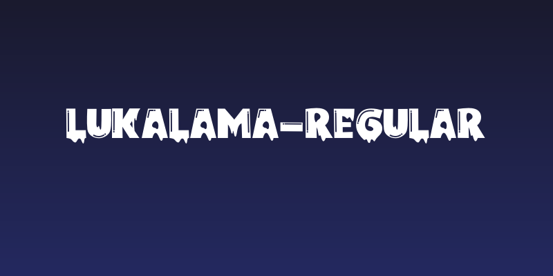Lukalama-Regular Social Header