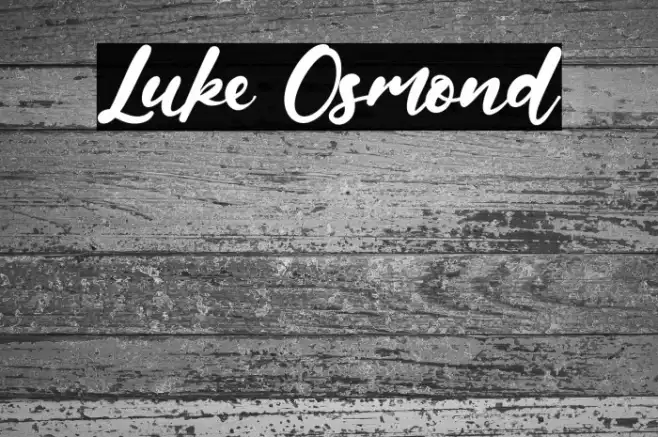 Luke Osmond Example 1
