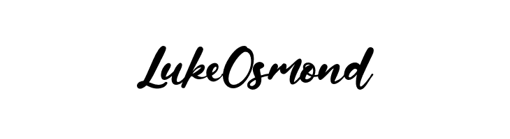 LukeOsmond  नि: शुल्क फ़ॉन्ट्स डाउनलोड