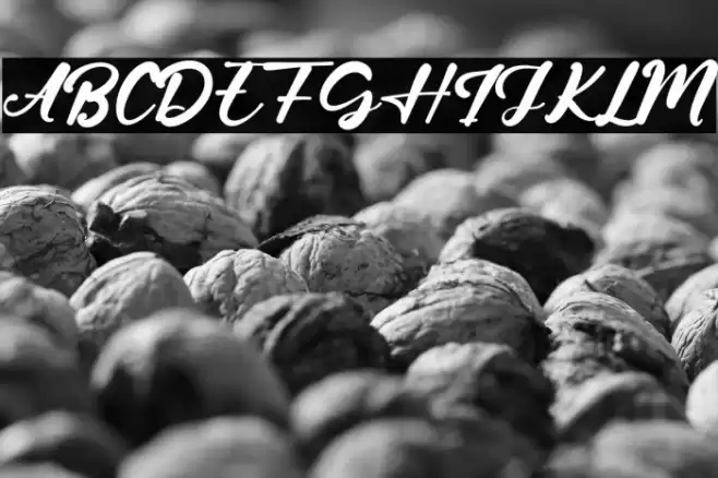 LukeOsmond Font examples