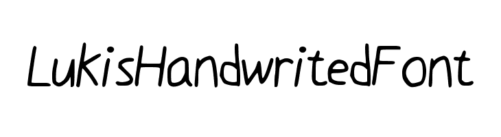 Luki_s_Handwrited_Font  Fuentes Gratis Descargar