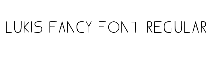 Lukis Fancy Font Regular  नि: शुल्क फ़ॉन्ट्स डाउनलोड
