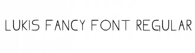 Lukis Fancy Font Regular  les polices de caractères gratuit tlcharger