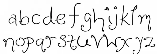 Lula फ़ॉन्ट लोअरकेस