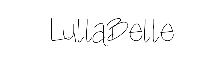 LullaBelle  les polices de caractères gratuit tlcharger