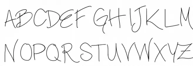LullaBelle Font Litere mari