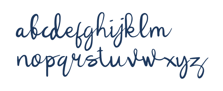 LullaFontRegular Lowercase